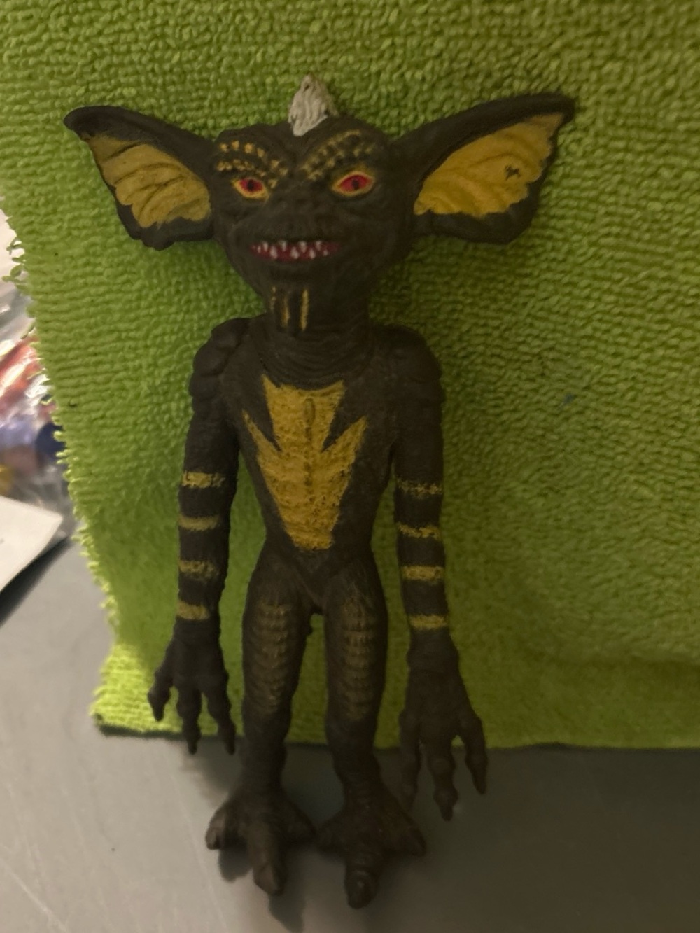 Warner Bros. Black and Yellow Gremlin Figure